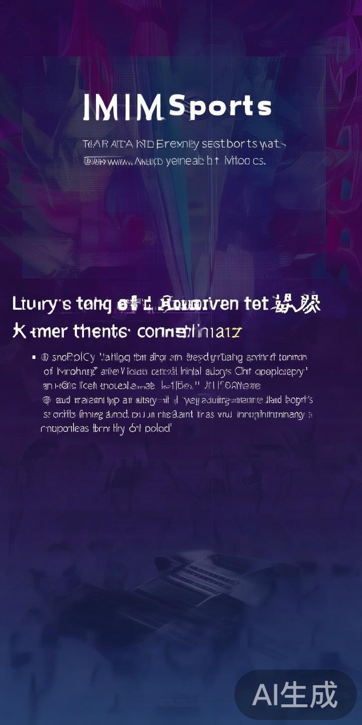IM电竞主播开盘时间与开盘方式全流程详细介绍 在电竞行业不断发展的今天,IM电竞作为备受关注的电